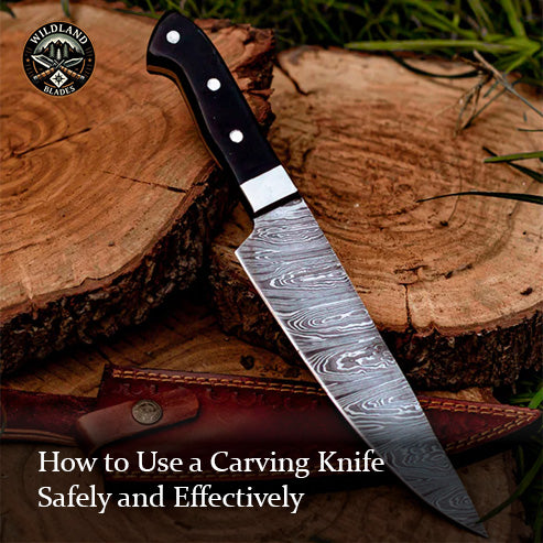 how to use a carving knife