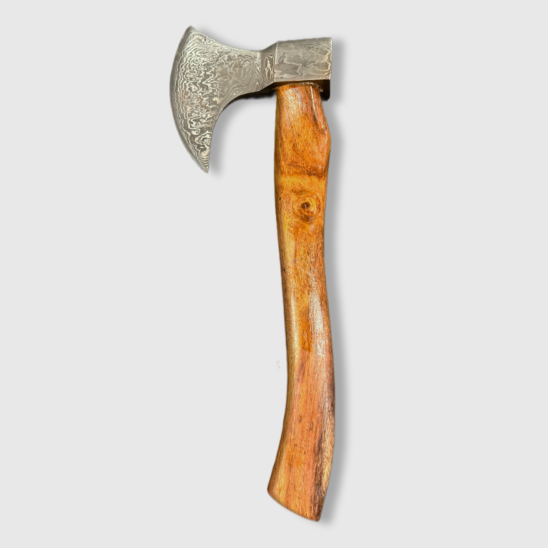 Timber Fury Damascus Steel Axe - Wildland Blades