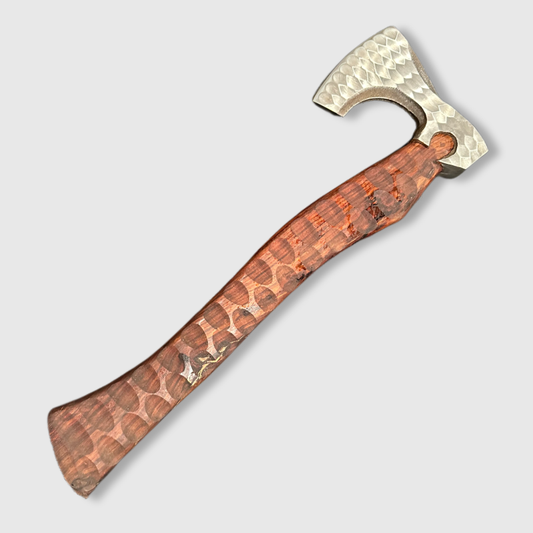 Timber Dragon Carbon Steel Axe | 4" Blade & Hardwood Handle
