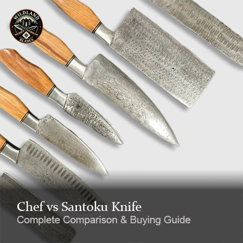 Chef vs Santoku Knife Complete Comparison & Buying Guide Chef vs Santoku Knife Complete Comparison & Buying Guide