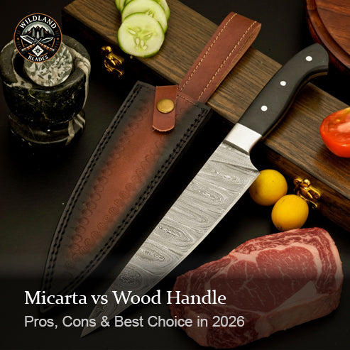 micarta vs wood handle​