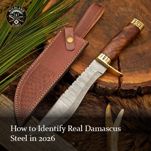 how to identify real damascus steel​
