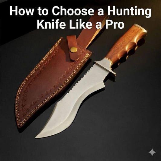 how to choose a hunting knife