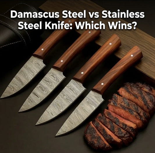 damascus steel vs stainless steel knife