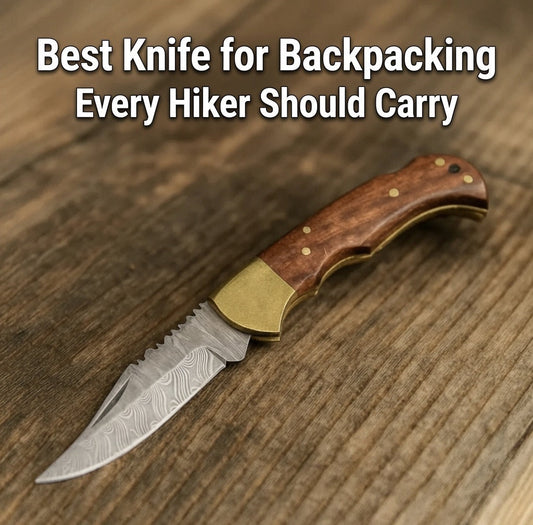 best knife for backpacking​