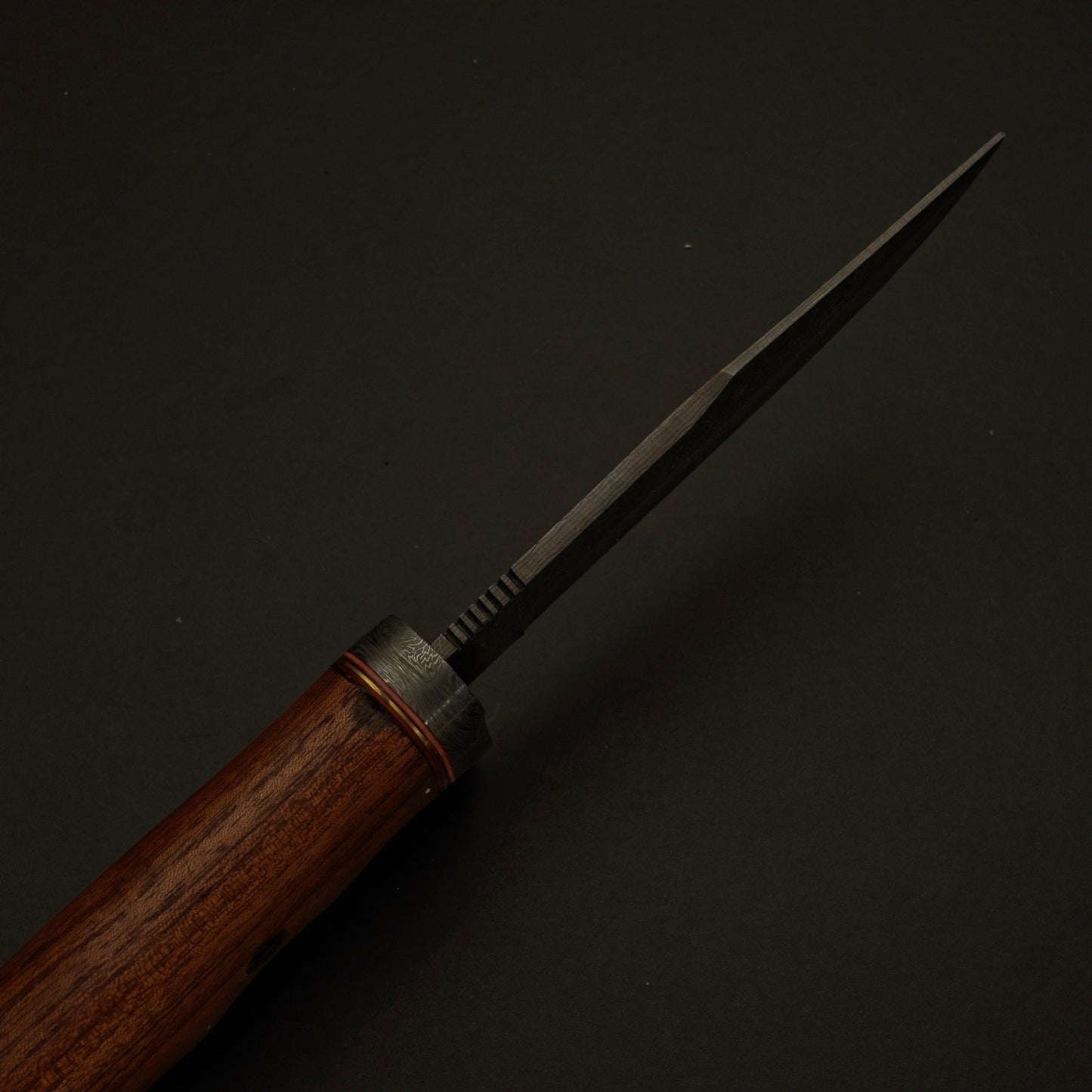 Hand-Forged Damascus Survival Knife with 4.5″ Fixed Blade Design - Wildland Blades